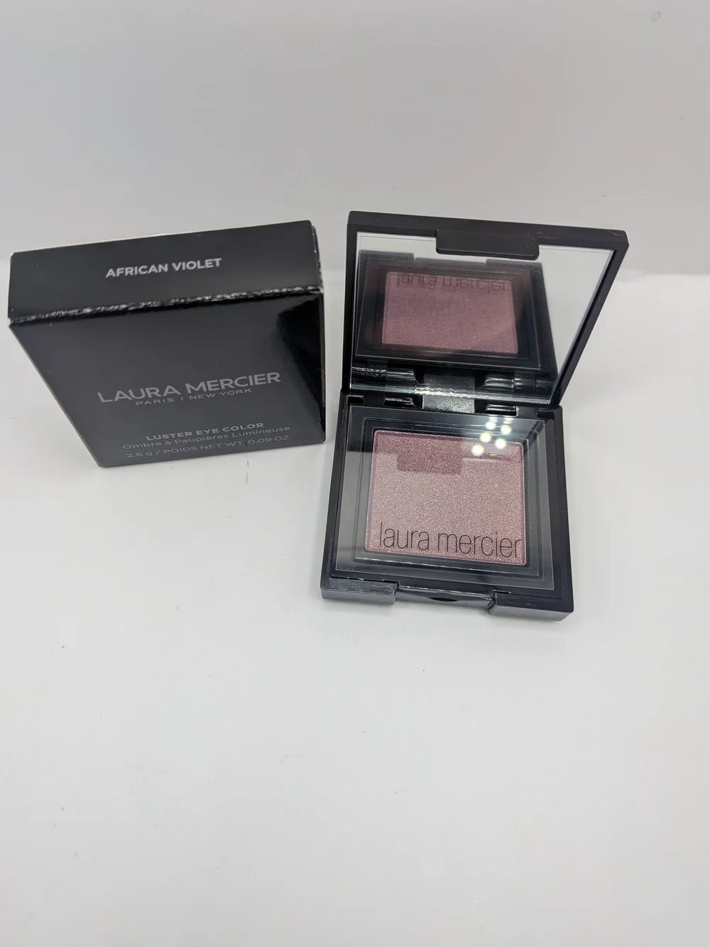 laura mercier Luster Eye Color in African Violet - Shimmery Plum-Pink Eyeshadow